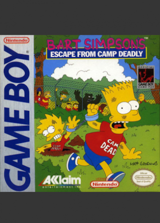 Bart Simpson`s Escape from Camp Deadly